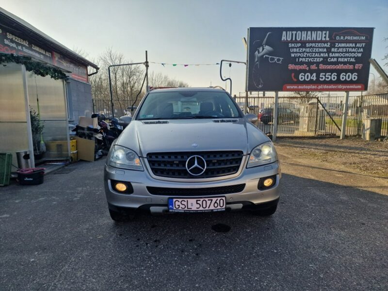 Mercedes ML 320 3.0 CDI 224 KM, 4-Matic, Automat, Klimatyzacja, Pneumatyka, Skóra W164 (2005-)
