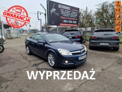 Opel Astra 1.8 Benzyna 140 KM, Twin-Top, Skóra, Klimatyzacja, Automat, Alufelgi H (2004-2014)