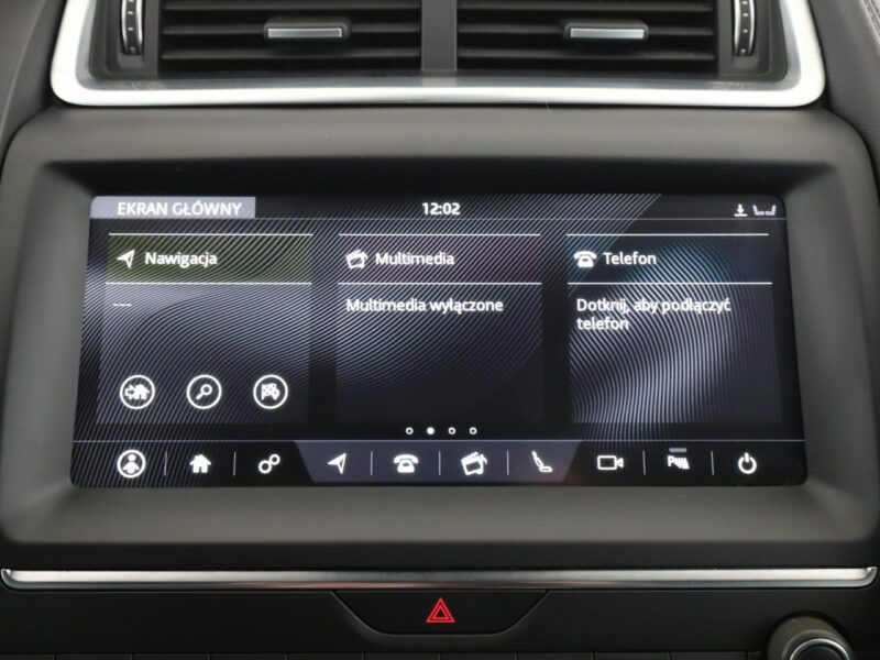 Jaguar E-Pace 2.0D Automat AWD Klimatronik Navi ACC Grzane Fotele Kamera Full LED I (2017 -)