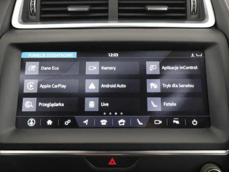 Jaguar E-Pace 2.0D Automat AWD Klimatronik Navi ACC Grzane Fotele Kamera Full LED I (2017 -)