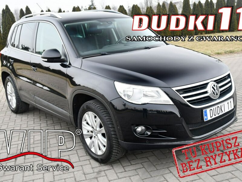 Volkswagen Tiguan 1,4Turbo DUDKI11 Klimatronic 2str.Navi,Tempomat.Parktronic,kredyt.OKAZ I (2007-2016)