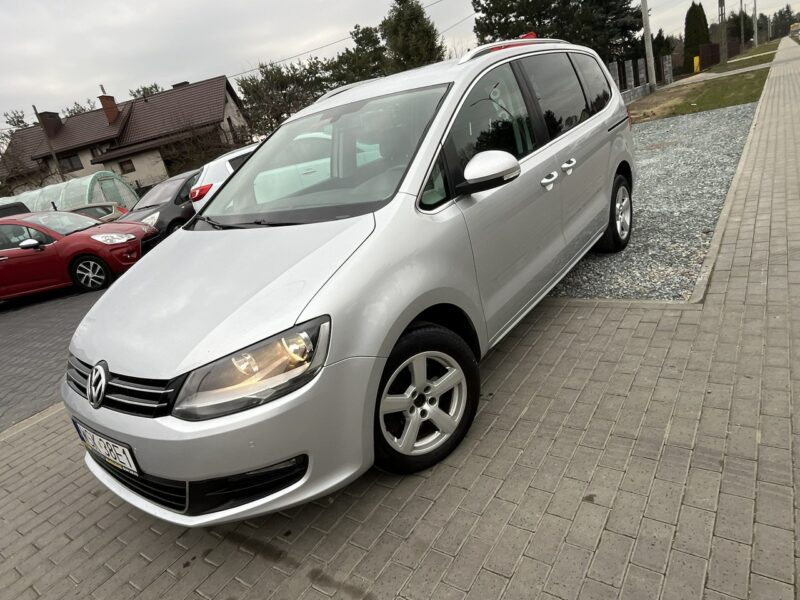 Volkswagen Sharan Volkswagen Sharan 2.0TDi DSG Automat Klima NAVI Hak Alufelgi Serwis! II (2010-)