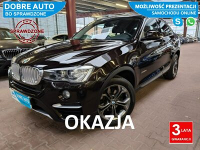 BMW X4 2.0 190KM xDrive Automat, Skóra, Navi, Kamera, Grzane Fotele,FV23% E89 (2009–2016)