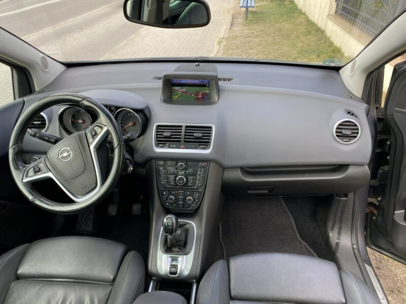 Opel Meriva Edition,podgrz. fotele i kierownica, czujniki p/t, szklany dach, skóry II (2010-)