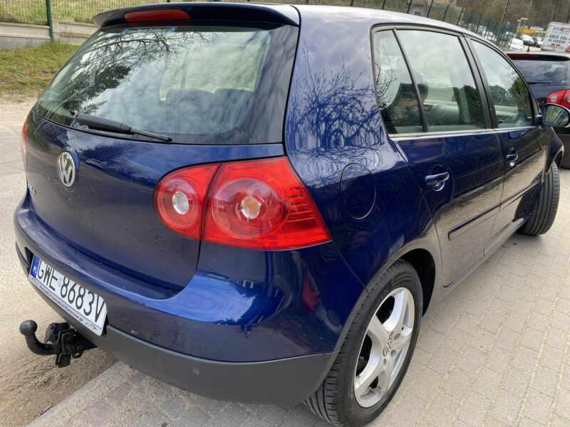 Volkswagen Golf CLIMAtic, oszczędny, hak, niezawodna benzyna, isofix, zadbany, zarej. V (2003-2008)