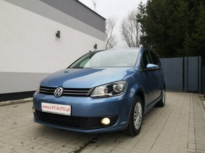 Volkswagen Touran 1.2 TFSI 105KM Klimatronic Isofix Halogeny Podgrzewane fotele Serwis II (2010-2015)