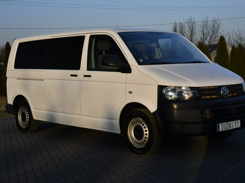 Volkswagen Transporter 2,0TDI DUDKI11 9 Osobowe, Centralka,El.szyby.kredyt.OKAZJA T5