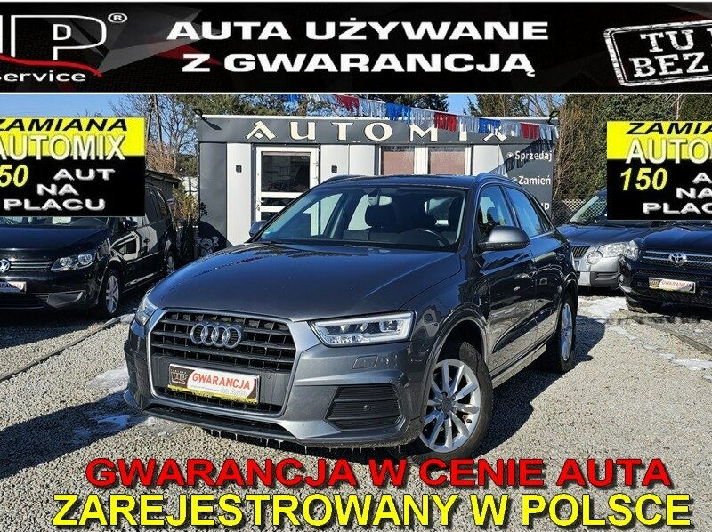 Audi Q3 LIFTING ,Manual,Zarejestrowany w PL 1-Wł 2Xkoła GWARANCJA,Lub Zamienie I (2011-2018)