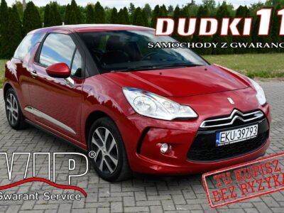 Citroen DS3 1,4hdi DUDKI11 Automat.Tempomat.El.szyby.Centralka,Łopatki Zmiany Bieg