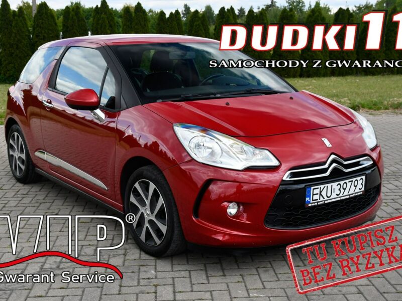 Citroen DS3 1,4hdi DUDKI11 Automat.Tempomat.El.szyby.Centralka,Łopatki Zmiany Bieg
