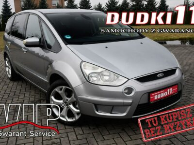 Ford S-Max 2,0Benz DUDKI11 Serwis.Hak.Klimatr 2 str.Tempomat,Alu 18Cali.OKAZJA I (2006-2015)