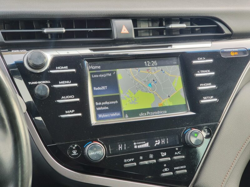 Toyota Camry 20-21r Salon Polska 2.5 HYBRID Gwarancja Serwis ASO ST VIII (2016-2018)