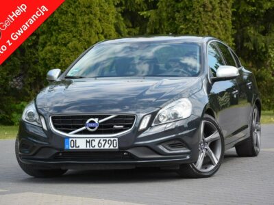 Volvo S60 R-Design Duża Navi Skóry Led 2xParktronic Alu 18"ASO Volvo Nowe opony II (2010-)