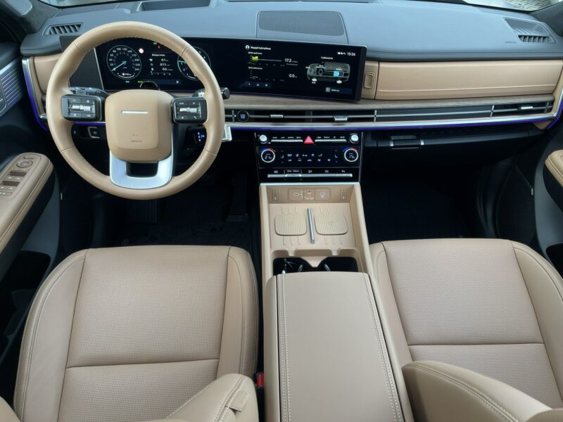 Hyundai Santa Fe 1.6 T-GDI HEV 4WD 215KM 5os. Platinum Sun Tech - demo dostępne od ręki generacja IV