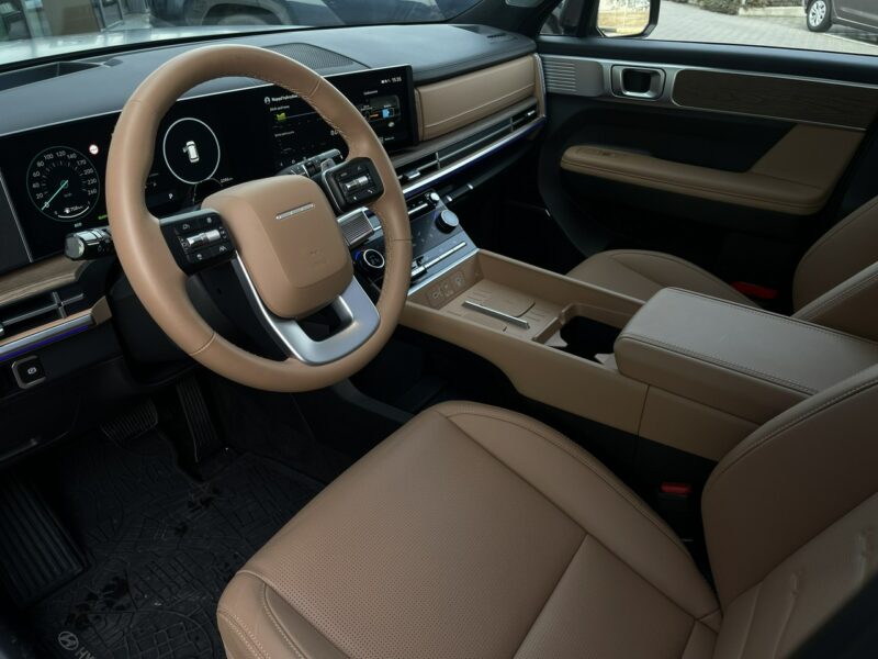 Hyundai Santa Fe 1.6 T-GDI HEV 4WD 215KM 5os. Platinum Sun Tech - demo dostępne od ręki generacja IV