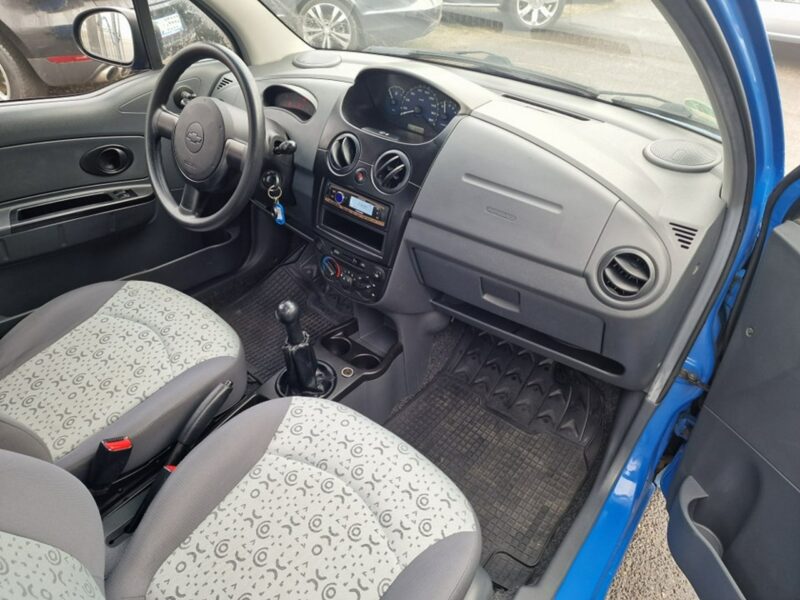 Chevrolet Matiz 0.8 Benzyna 52 KM, Dwa Klucze, Isofix, Radio CD, El. Szyby Przód II (2005-)