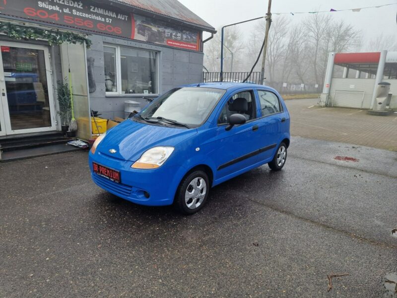Chevrolet Matiz 0.8 Benzyna 52 KM, Dwa Klucze, Isofix, Radio CD, El. Szyby Przód II (2005-)