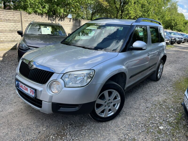 Škoda Yeti 1.2 Klima Grzane FOtele Alu KS Serw Stan BDB Bezwypadk Opłacony I (2009-)