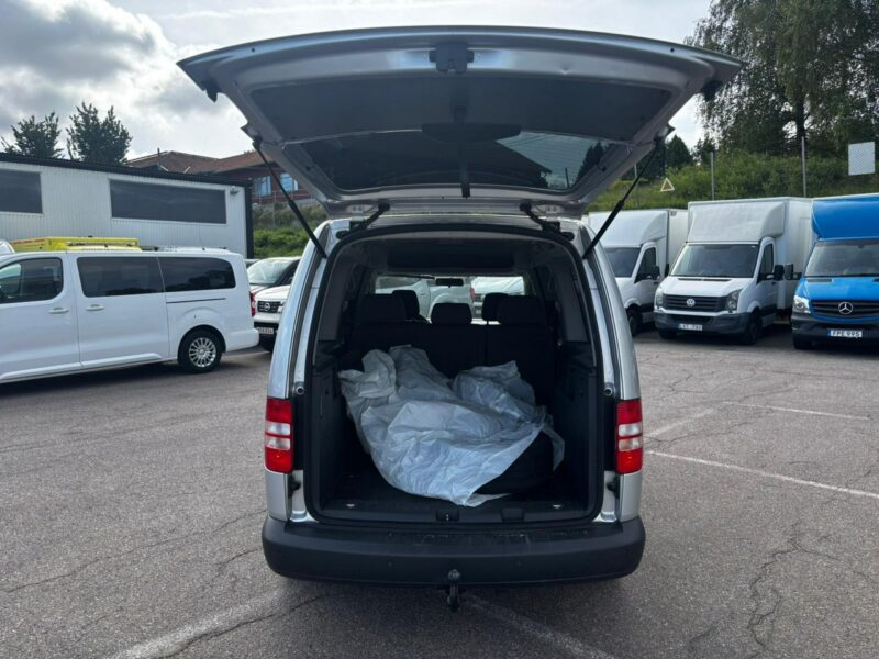 Volkswagen Caddy 2.0 MPI 109 KM 5 osobowy MAXI 76 tyś km przebiegu NOWY Gaz/LPG III (2004-)