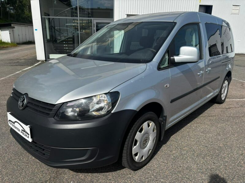 Volkswagen Caddy 2.0 MPI 109 KM 5 osobowy MAXI 76 tyś km przebiegu NOWY Gaz/LPG III (2004-)
