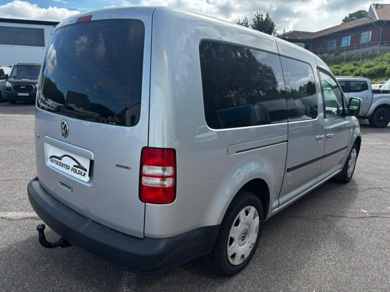 Volkswagen Caddy 2.0 MPI 109 KM 5 osobowy MAXI 76 tyś km przebiegu NOWY Gaz/LPG III (2004-)