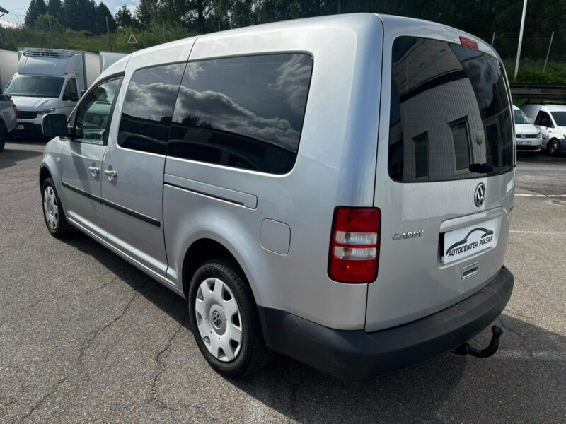 Volkswagen Caddy 2.0 MPI 109 KM 5 osobowy MAXI 76 tyś km przebiegu NOWY Gaz/LPG III (2004-)