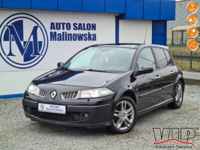 Renault Megane GT 2.0 dCi 150KM Xenon Szyberdach Navi Klimatronik Sensory Tempomat II (2002-2008)