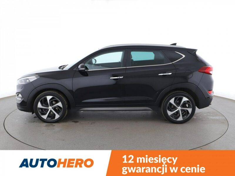 Hyundai Tucson Premium automat 4WD 185KM skóra grzane+wentyl.fotele navi kamera LED III (2015-2020)