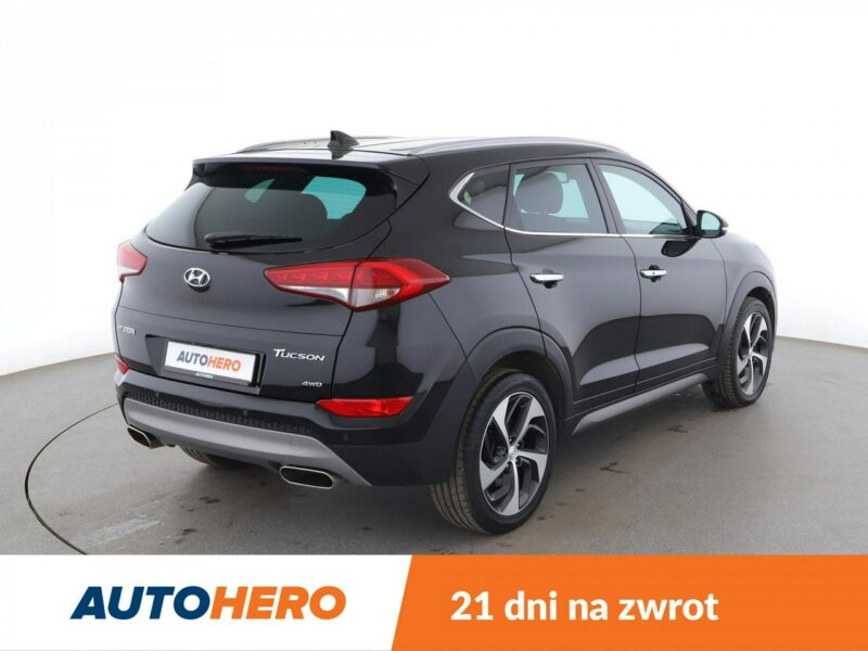 Hyundai Tucson Premium automat 4WD 185KM skóra grzane+wentyl.fotele navi kamera LED III (2015-2020)