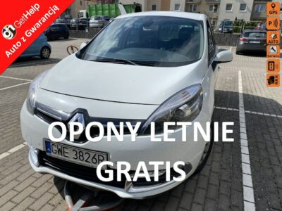 Renault Scenic Po liftingu, nawigacja, tempomat, czujniki, nowe sprzęgło,drugie opony III (2009-2016)