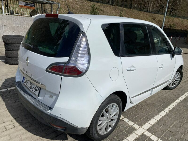 Renault Scenic Po liftingu, nawigacja, tempomat, czujniki, nowe sprzęgło,drugie opony III (2009-2016)