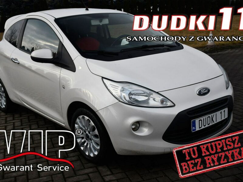 Ford KA 1,2benz DUDKI11 Klima.El.szyby.Centralka.Alu.kredyt.OKAZJA II (2008-)