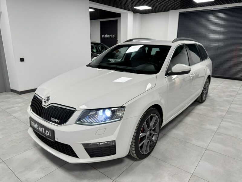 Škoda Octavia RS 2.0 TDI 184KM*VRS Mode*AppleCar*Bi-Xenon*El.Klapa*CANTON HiFI*NIEMC III (2013-)