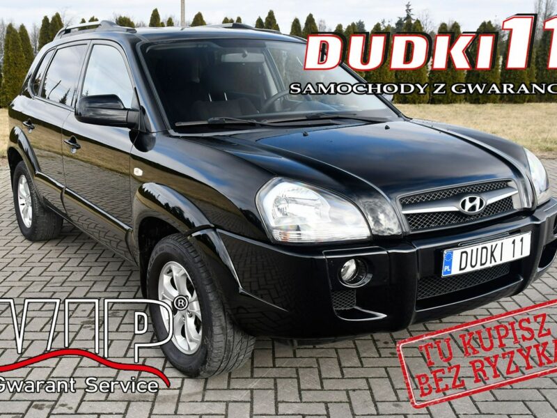 Hyundai Tucson 2,0benz LIFT DUDKI11 Tempomat.Klimatr 2 str.Serwis.El.szyby.Centralka. I (2004-2010)