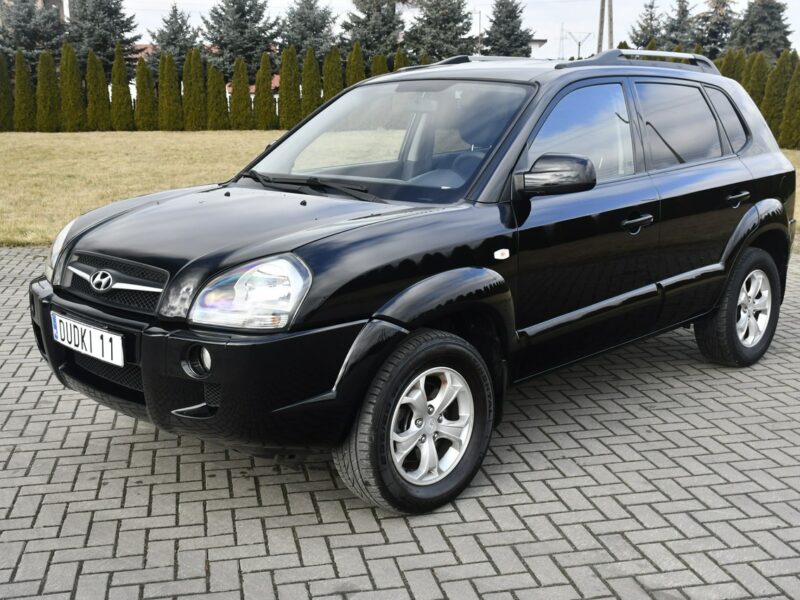 Hyundai Tucson 2,0benz LIFT DUDKI11 Tempomat.Klimatr 2 str.Serwis.El.szyby.Centralka. I (2004-2010)
