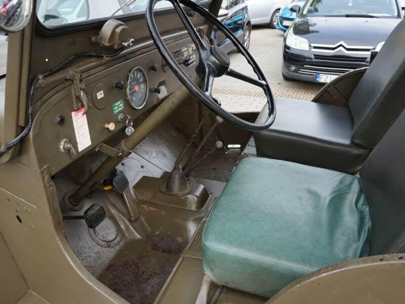 Jeep Willys zarejestrowany w Polsce.