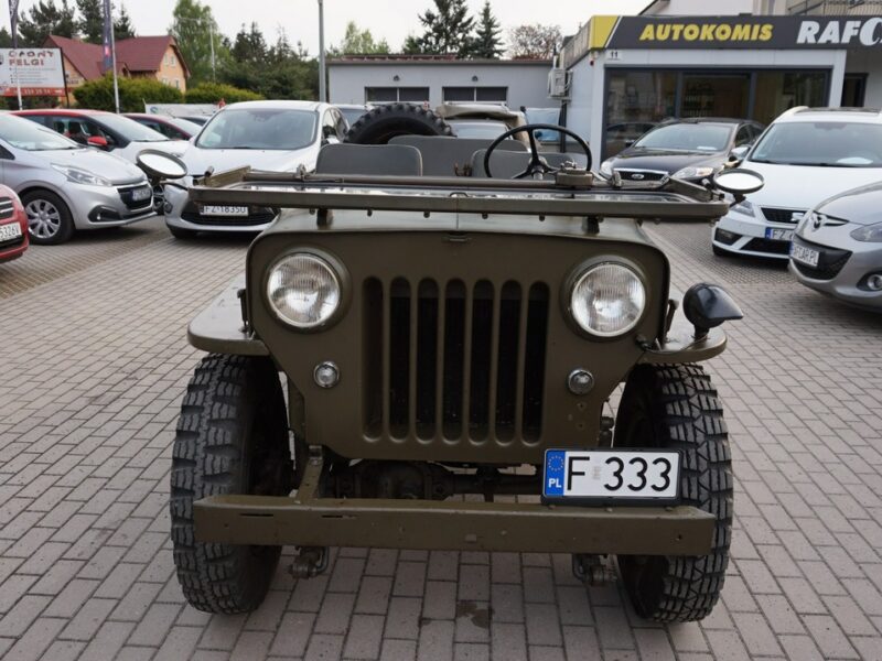 Jeep Willys zarejestrowany w Polsce.