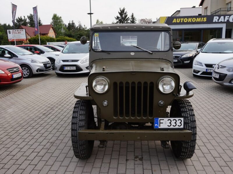 Jeep Willys zarejestrowany w Polsce.