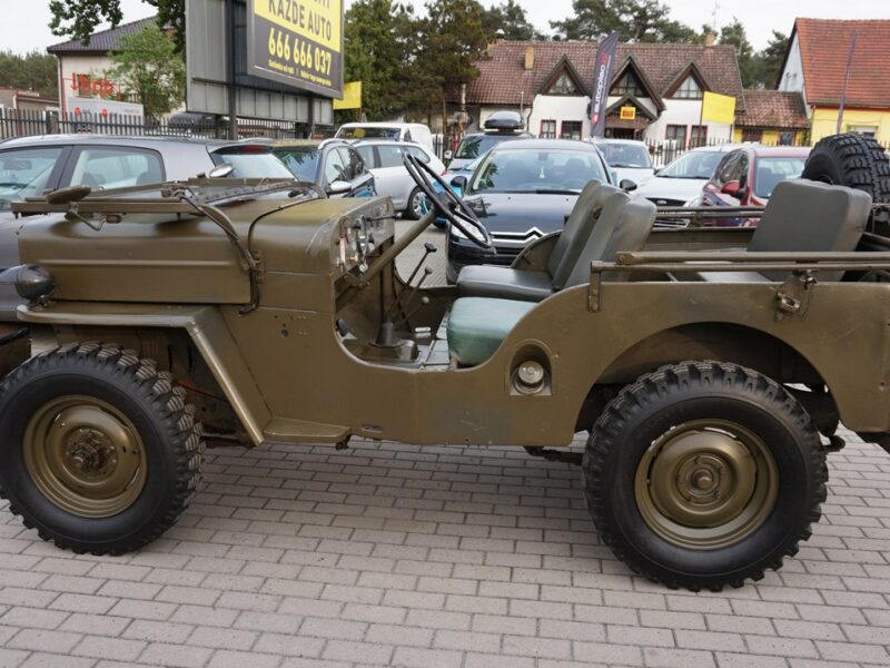 Jeep Willys zarejestrowany w Polsce.