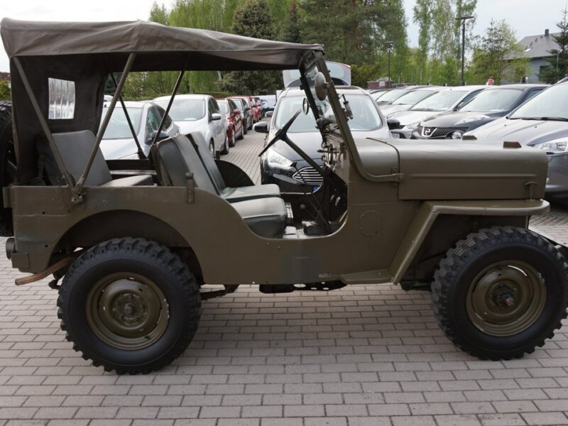 Jeep Willys zarejestrowany w Polsce.