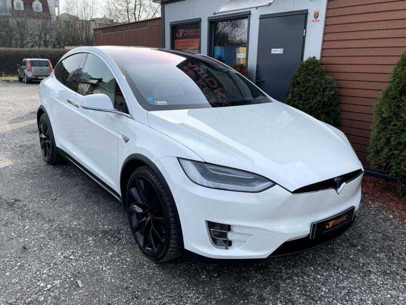 Tesla Model X X 75D Allradantrieb, 6x Podrzewane fotele, Zasięg 300 Km, LED, 4x4