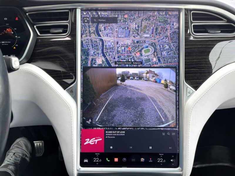Tesla Model X X 75D Allradantrieb, 6x Podrzewane fotele, Zasięg 300 Km, LED, 4x4