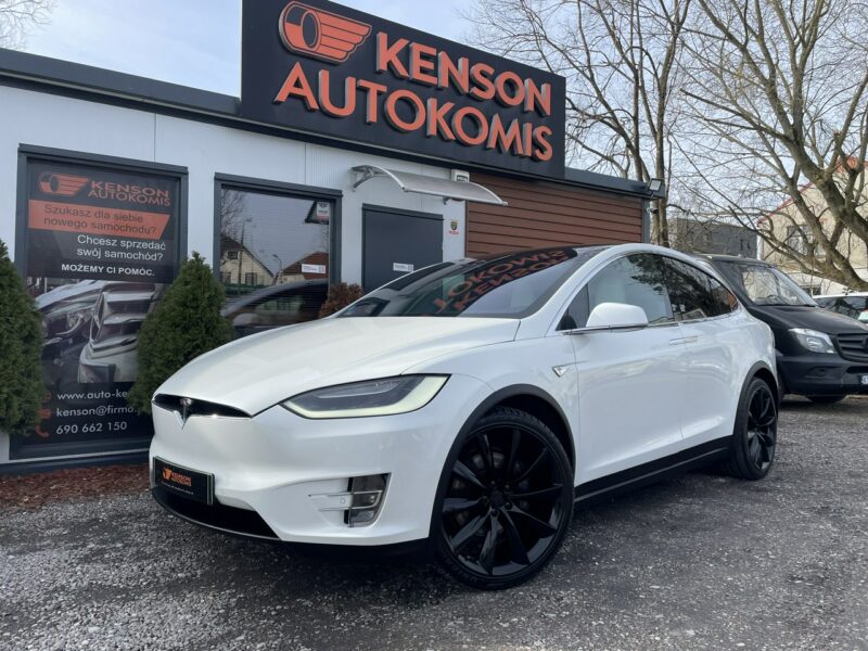 Tesla Model X X 75D Allradantrieb, 6x Podrzewane fotele, Zasięg 300 Km, LED, 4x4