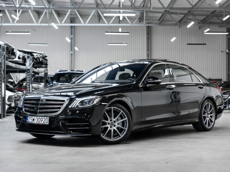 Mercedes S 400 S400d 4Matic Long AMG. Salon PL. Monitory. Bezwypadkowy. W222 (2013-2020)