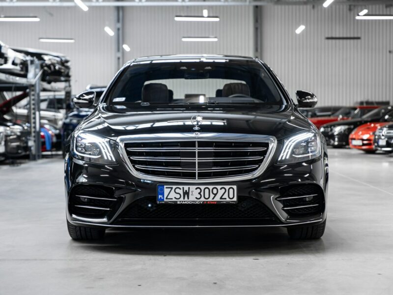 Mercedes S 400 S400d 4Matic Long AMG. Salon PL. Monitory. Bezwypadkowy. W222 (2013-2020)