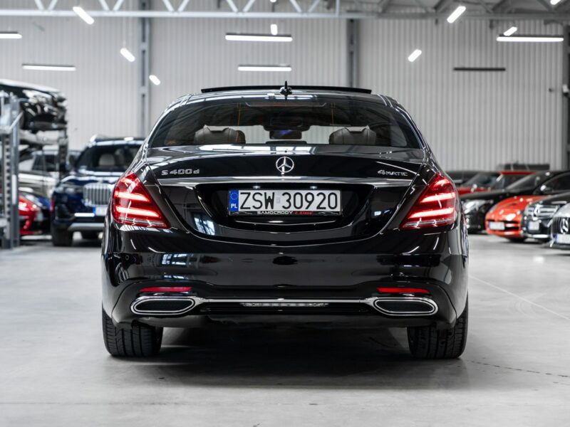Mercedes S 400 S400d 4Matic Long AMG. Salon PL. Monitory. Bezwypadkowy. W222 (2013-2020)