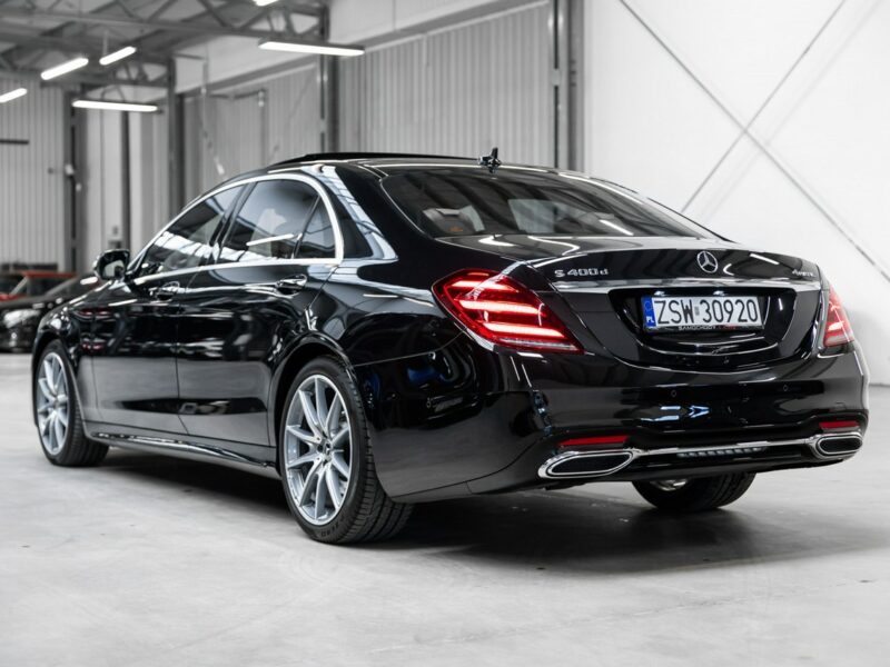 Mercedes S 400 S400d 4Matic Long AMG. Salon PL. Monitory. Bezwypadkowy. W222 (2013-2020)