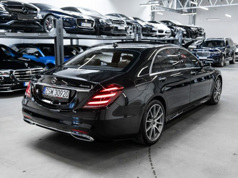 Mercedes S 400 S400d 4Matic Long AMG. Salon PL. Monitory. Bezwypadkowy. W222 (2013-2020)