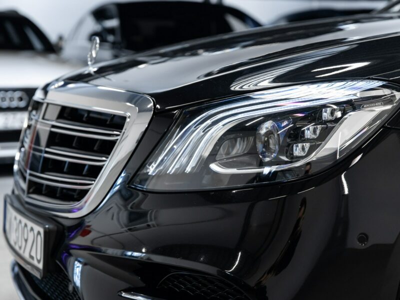 Mercedes S 400 S400d 4Matic Long AMG. Salon PL. Monitory. Bezwypadkowy. W222 (2013-2020)