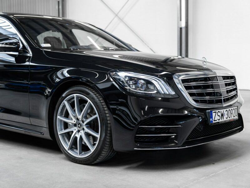 Mercedes S 400 S400d 4Matic Long AMG. Salon PL. Monitory. Bezwypadkowy. W222 (2013-2020)